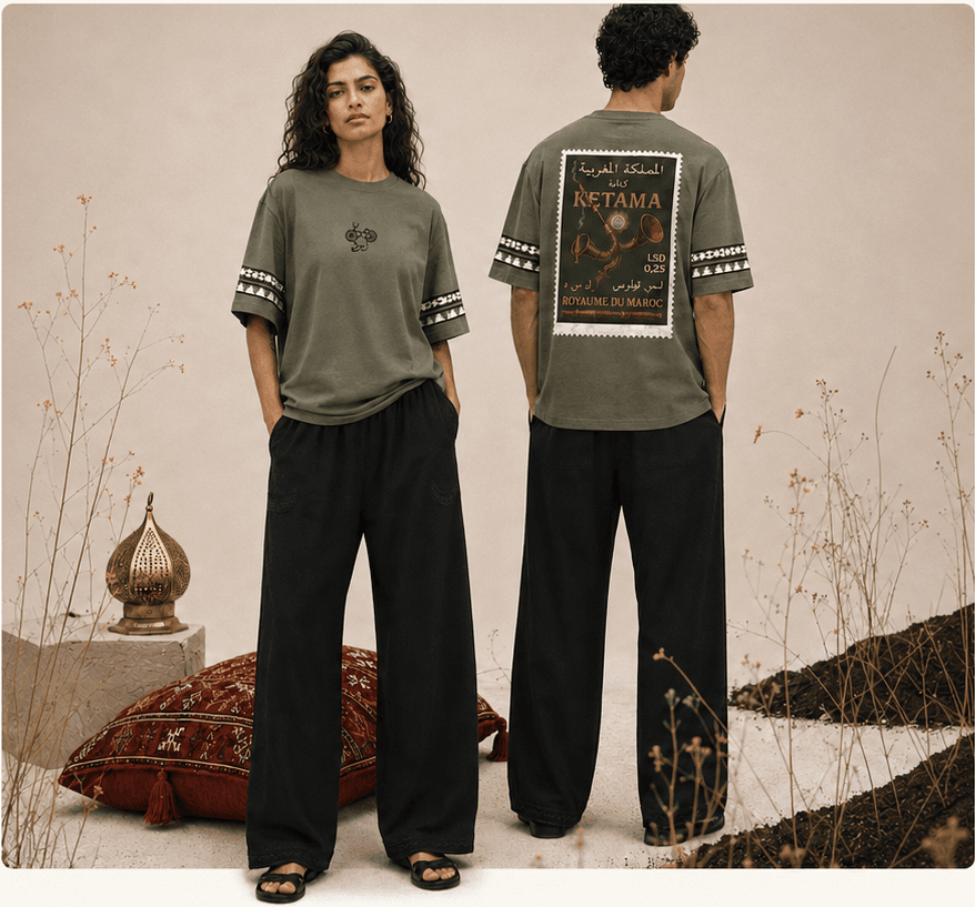 Duo portant le T-shirt Ketama Life So Dope
