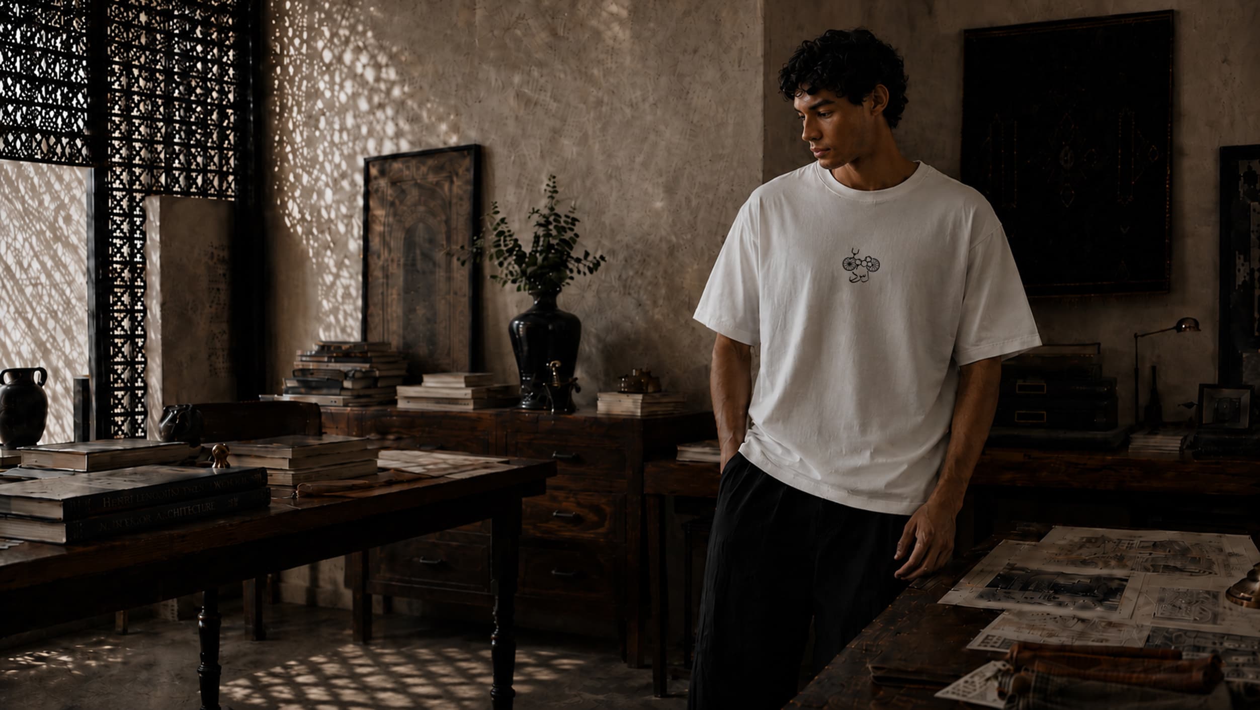 Atelier Life So Dope avec silhouettes, esquisses et matières