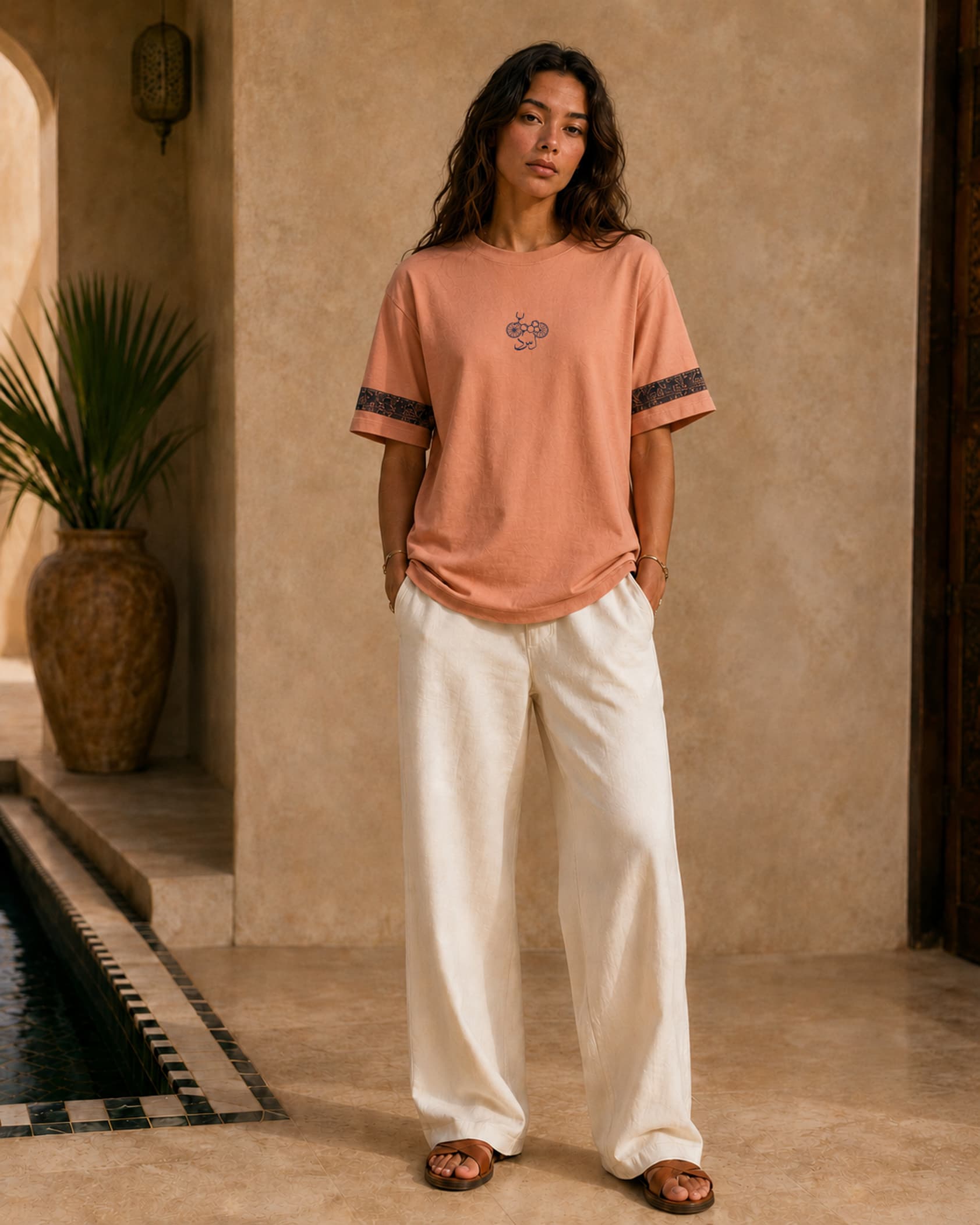 Marrakech T-shirt variation portée silhouette