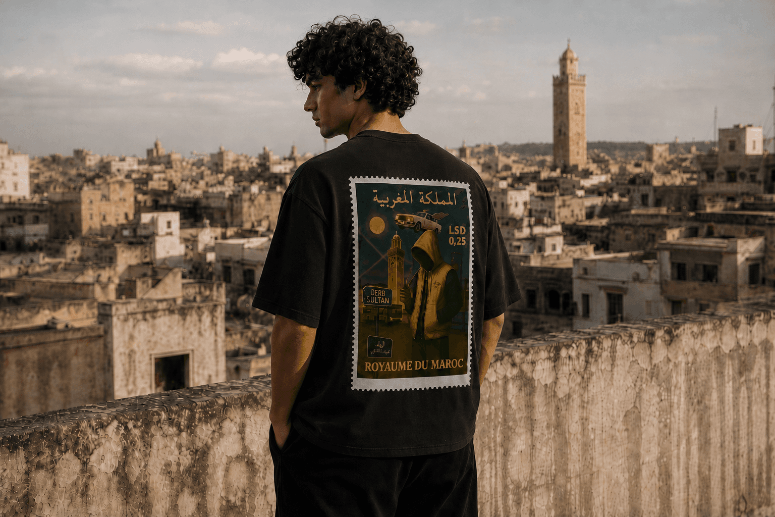 T-shirt Casablanca Life So Dope